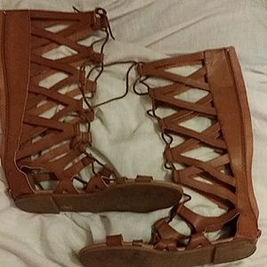 Womans gladiator shoes